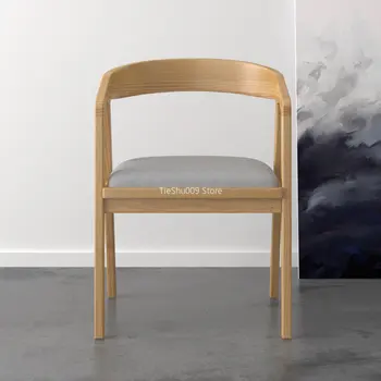 Ahşap İskandinav yemek sandalyeleri Tasarımcı Katlanabilir Yemek Ergonomik yemek sandalyeleri Lüks Koltuk Sillas Comedores Ev Mobilyaları