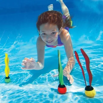 2023new 1/3 Adet Çocuk Spor Havuzu Oyuncaklar Okyanus Bitki Şekli Dalış Oyuncaklar Dalış Yüzme Eğitim Havuzu