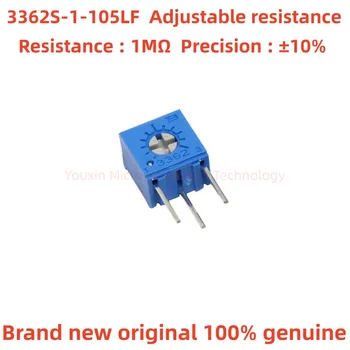 Orijinal 3362S-1-105LF 3362S-1-105 1MΩ ±10 % ± 100ppm / ℃ 3362 potansiyometre hassas ayarlanabilir direnç