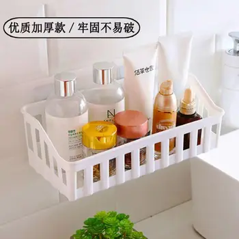 Banyo Raf mutfak düzenleyici Rafları Köşe Çerçeve Plastik duş rafı Depolama Rafı Şampuan Tutucu Banyo Aksesuarları için