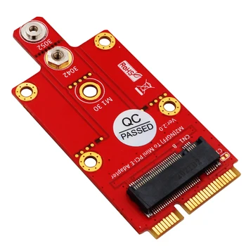 NGFF M. 2 Anahtar B Mini PCIe Adaptörü için 3G/4G / 5G Modülleri CDMA / WLAN / WWLAN / WiMAX / LTE