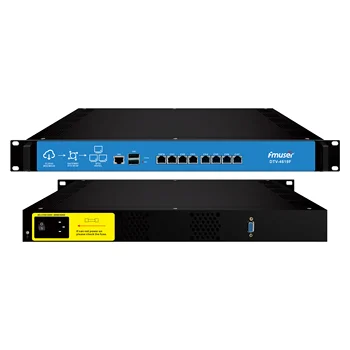 FMUSER DTV-5720-8 7 1 ıp'de(HTTP/UDP/HLS/RTMP) IP(UDP/RTP/SPTS/RTSP) IPTV Ağ Geçidi Sunucusu çıkışı