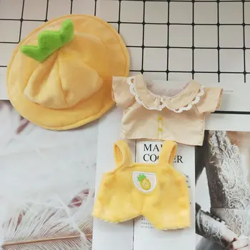 20 cm Pamuk Bebek Idol Peluş ananas gömlek tulum şapka Bebek Oyuncakları Yıldız Bebekler Sevimli Dolması Şekil Oyuncaklar Hayranları Koleksiyonu Hediye