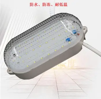 -45℃ila 50 ℃ Dondurucu Parçaları PC malzemesi LED lamba 220V 10W 6500K IP68 Patlamaya dayanıklı ve düşük sıcaklığa dayanıklı