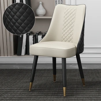 Ofis İskandinav yemek sandalyeleri Mutfak Tasarımcısı Ergonomik Cafe yemek sandalyeleri Dresser Rahatlatıcı Sillas Cocina Modern Mobilya YY50DC