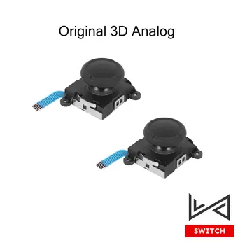 10 Adet / grup Onarım Bölümü Nintendo Anahtarı Joy Con Denetleyici 3D Analog Joystick Thumb Çubukları Sensör Kapakları