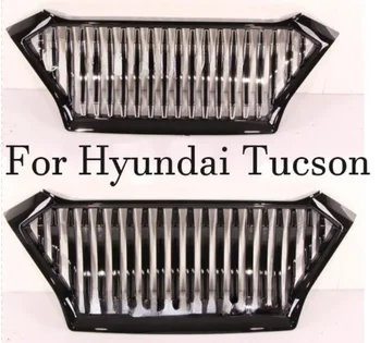 ABS Araba Ön GT yarış ızgarası radyatör ızgarası uyar Hyundai Tucson 2019 2020 için ABS ızgara parlak siyah vsv
