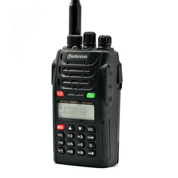 Orijinal WOUXUN KG-UVD1P Çift Bantlı İki Yönlü Telsiz 1700mAh pil ile FM Verici UVD1P Walkie Talkie UHF VHF AMATÖR Radyo