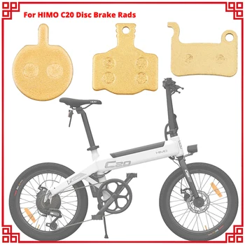 Bisiklet disk fren Pad HIMO C20 Elektrikli Bisiklet Parçaları Hidrolik Metal disk fren Balataları Yarı Metalik Bisiklet MTB Fren Balataları