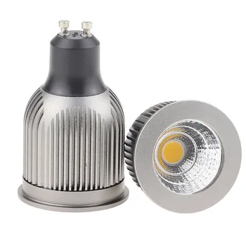 COB LED Ampuller GU10 LED Tavan ışık 20 W 15 W 12 W 220 V 85-265 V Spot spot aydınlatma led ampulü Lampada CE / RoHS Sıcak / Soğuk Beyaz