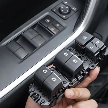 LED Güç tek Pencere Anahtarı Yerine LED Güç Tek Pencere Anahtarı Toyota İçin RAV4 2019-2022 Sol Sürüş Arka ışık
