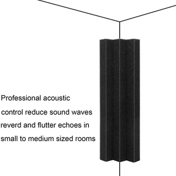 32 Adet Akustik Paneller Bas Tuzak Köşe Stüdyo Köpük ses yalıtım yastığı Duvar Paneli Köşe Bloğu Stüdyo Veya Tiyatro İçin