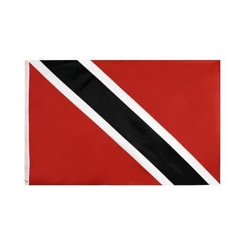 90x150 cm Trinidad ve Tobago bayrağı polyester kumaşlar asmak için bayrak afiş dekorasyon