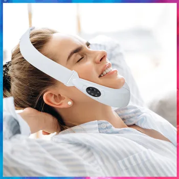 Yüz Germe Cihazı V-Line Kemer 5 Modları LED Foton Terapi Yüz Zayıflama titreşimlı masaj aleti Mikro Akım V Yüz Masajı Cihazı