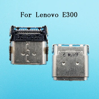 10 adet / grup mikro USB şarj Portu Dock fiş konnektörü İçin Lenovo E300 Dizüstü USB şarj portu Kuyruk fiş konnektörü