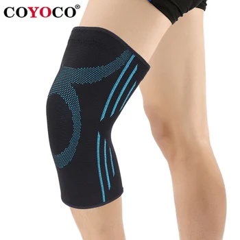 COYOCO 1 Pcs Diz Desteği Brace Sıcak Artrit için Menisküs Gözyaşı Spor eklem ağrısı giderici ve Yaralanma Kurtarma Gökyüzü Mavi Kneepad