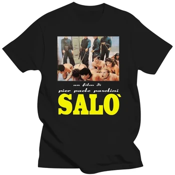 Salo 120 Gün Sodom T Shirt Film Paolo Pasolini Korku Sömürü Moda Yaz Paried T Shirt Üst Tee 012591