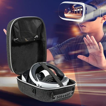 Taşınabilir Koruyucu Kılıf Fermuarlı Çanta Hafif Taşıma Seyahat Çantası Sony PS VR2 VR / AR Gözlük Aksesuarları
