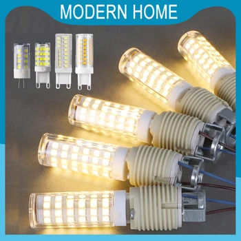 G9 Led Ampuller LED Mısır Ampul 220v LED lamba yüksek kaliteli spot ışık enerji tasarrufu seramik mısır rengi lamba led ışık Bombilla ev İçin