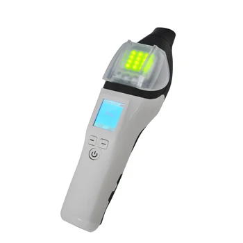 Hızlı Ekran Breathalyzer Elektrokimyasal Alkol Sensörü alarm ışığı aydınlatma Kırmızı ve yeşil ışık Alkol Test cihazı
