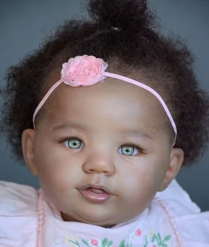 NPK 20 inç Bebek Kiti Abigail Reborn Gülümseme Bebek Bitmemiş Taze Renk Bebek Parçaları ile Vücut ve Gözler