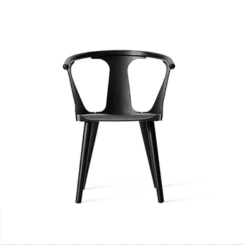 Minimalist Lüks Tasarım Sandalye İskandinav Ahşap Deri Yemek Rahatlatıcı Sandalye Tasarım Yemek Odası Muebles Para El Hogar Ev Eşyası