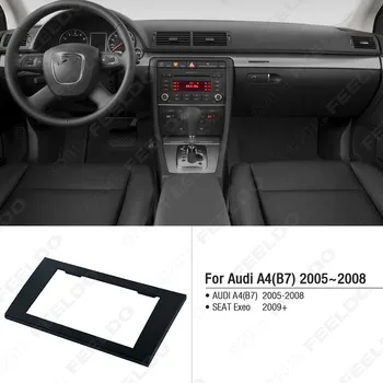 DVD Alınlar Paneli Audi A4 Gama (b6) 2002-2006, A4 (b7) 2002-2007 / Exeo Koltuk 2009 + Stereo Dash Cd Kesim Bir Tırnak Seti
