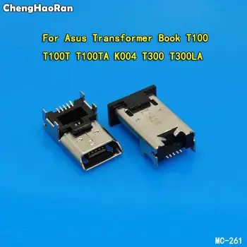 ChengHaoRan 2X mikro usb Konektörü Jakı Bağlantı Noktası Asus Trafo Kitap T100 T100T T100TA K004 T300 T300LA Şarj Dişi Soket