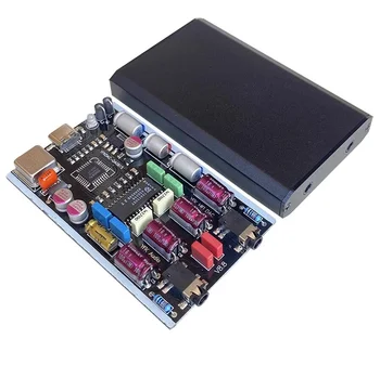 A - 1283 PCM2706 DAC TDA1305 I2S Dekoder Amp Dizüstü ASIO PC USB Ses Kartı kulaklık amplifikatörü