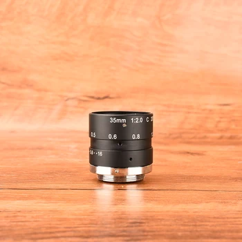 35mm 1:2.0 C 2/3 endüstriyel C montajlı lens