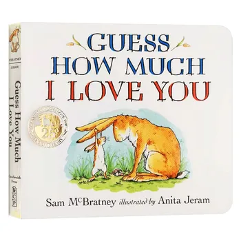 Tahmin Et Seni Ne Kadar Seviyorum, 1 2 3 yaş Bebek çocuk kitapları, İngilizce resimli kitap, 9781536210637