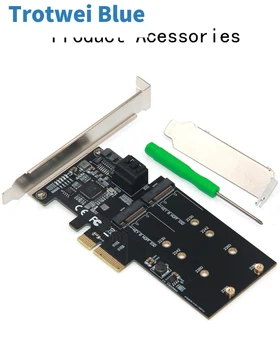 SATA Raıd Denetleyici SATA Raıd M. 2 PCI Express Raıd Kartı 2 Port SATA3. 0 6 Gbps + 2 Port M. 2 NGFF SSD B Anahtar Desteği RAID0 RAID1 AHCI