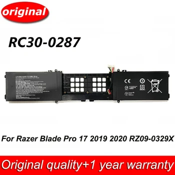 Yeni Laptop Batarya RC30-0287 İçin 15.4 V 4583mAh Razer Blade Pro 17 2019 2020 RZ09-0329X RZ09-0368AEC2-R341 RTX 2080 Max-Q Serisi