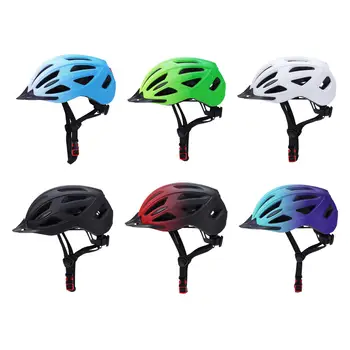 Bisiklet kask spor kaskları LED arka ışık ile bisiklet kaskı Bisiklet kask Commuting Bisiklet spor yol dağ bisikleti