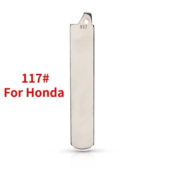 10 adet 117# Yedek Çevirme Uzaktan itmeli anahtar Araba Anahtarı boş Honda Flip Uzaktan Anahtar G kelimeler NO.117