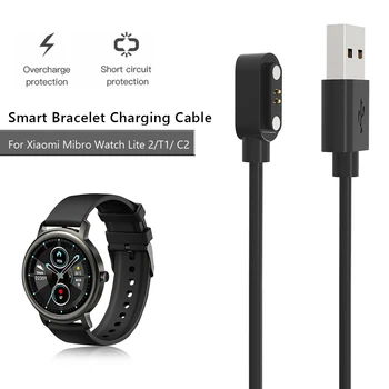 Mibro İzle Lite 2 / T1 / C2 Smartwatch Şarj Kablosu USB Manyetik şarj kablosu Yedek Adaptör Şarj Hattı Aksesuarları