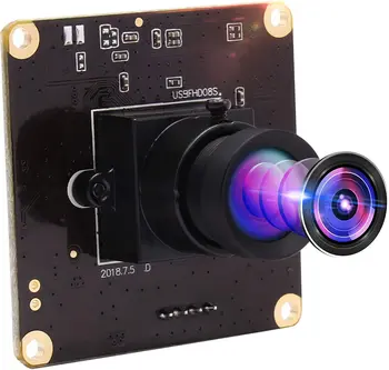 ELP Yüksek Kare Hızı 260fps Kamerası 2MP 1080P USB Kamera ile OV4689 Sensörü Kamerası Mini USB Kamera Modülü ile Hiçbir Bozulma Lens