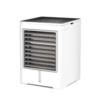 Taşınabilir Klima Fanı Evaporatif Mini Hava Soğutucu, USB Powered Dokunmatik Ekran Masaüstü Soğutma Fanı Ev Ofis İçin