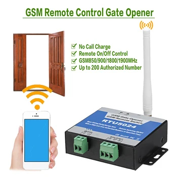 GSM Erişim kontrollü kapı açacağı Röleleri Uzaktan Kablosuz Kapı Açacağı Kontrol ABD / AB Programlanabilir Anten ile Ev Güvenlik Cihazı