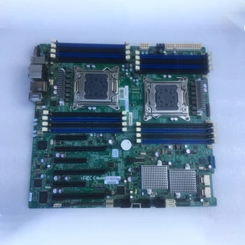 Supermicro İki yönlü PC E-ATX Anakart LGA-2011 Intel C602 DDR3 Xeon İşlemci E5-2600 ve E5-2600 v2 Aile X9DA7