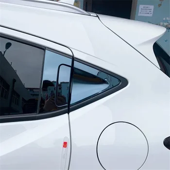 Titanyum Siyah Araba Dış Kapı kulp kılıfı Kapı Kase Sticker Kalıp Trim Honda Vezel 2015 için 2016 2017 2018 2019 2020 2021