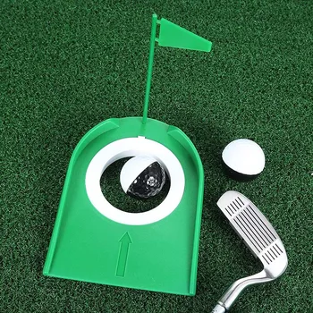 Golf vuruş Eğitmen Delikli Bayrak Atıcı Yeşil Uygulama Yardım Ev Yard Açık Eğitim Yardımları Kapalı