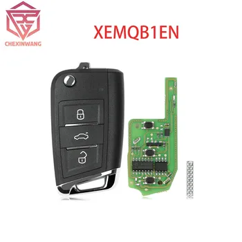 XEMQB1EN Süper Uzaktan Anahtar VW MQB Xhorse akıllı anahtar 3 Düğmeler Dahili Süper Çip İngilizce Sürüm