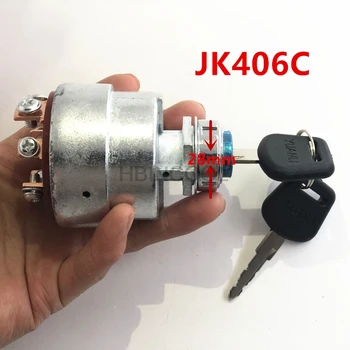 FORklift başlatma anahtarı kontak kilit anahtarı anahtarı başlatma anahtarı JK406C uygundur yüksek kaliteli aksesuarlar ücretsiz kargo