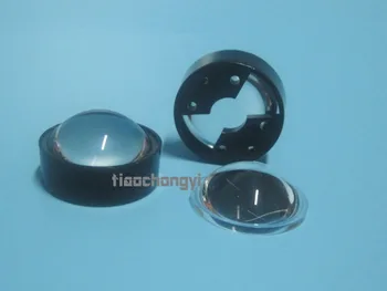 10 adet 60 derece Lens Reflektör Kolimatör Tutucu Seti 1w 3w 5w LED