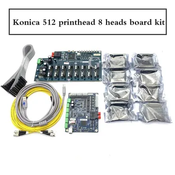 UMC kurulu kiti Konica 512 baskı kafası için 8 kafaları KM512 tahtası seti dönüşüm kiti ana kurulu V1. 2D UV / Eko solvent yazıcı için ciss