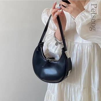 Yeni kadın Çantası 2023 Yarım Ay Çanta Ve Çanta Lüks Tasarımcı Kadın omuzdan askili çanta Bayan Moda Küçük el çantası Kadınlar İçin
