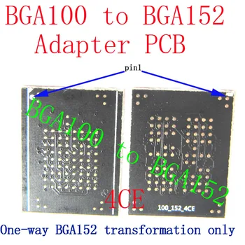 BGA100 to BGA152 adaptör panosu, BGA100 Dönüştürmek BAG152 PCB, BGA100 to BGA152 Adaptörleri, BGA Paketi Dönüştürücü, BGA Konnektörleri