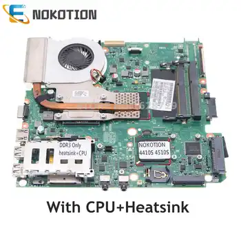 NOKOTION 583078-001 hp Probook 4410 s 4510 s 4710 s Laptop anakart DDR3 CPU + Soğutucu fan