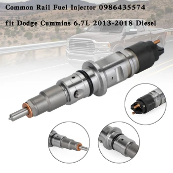 Areyourshop Common Rail yakıt enjektörü 0986435574 fit Dodge Cummins için 6.7 L 2013-2018 Dizel Araba Aksesuarları